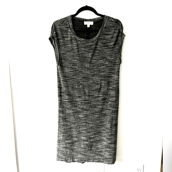 Cloth & Stone by Anthropologie Heather Grey Casual Shift Dress size XS/S - Picture 1 of 7